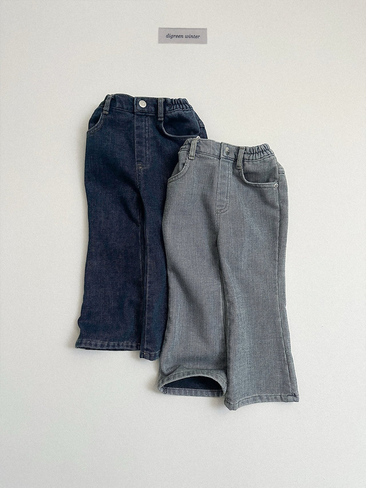 Chenille Bootcut Pants-digreen-18