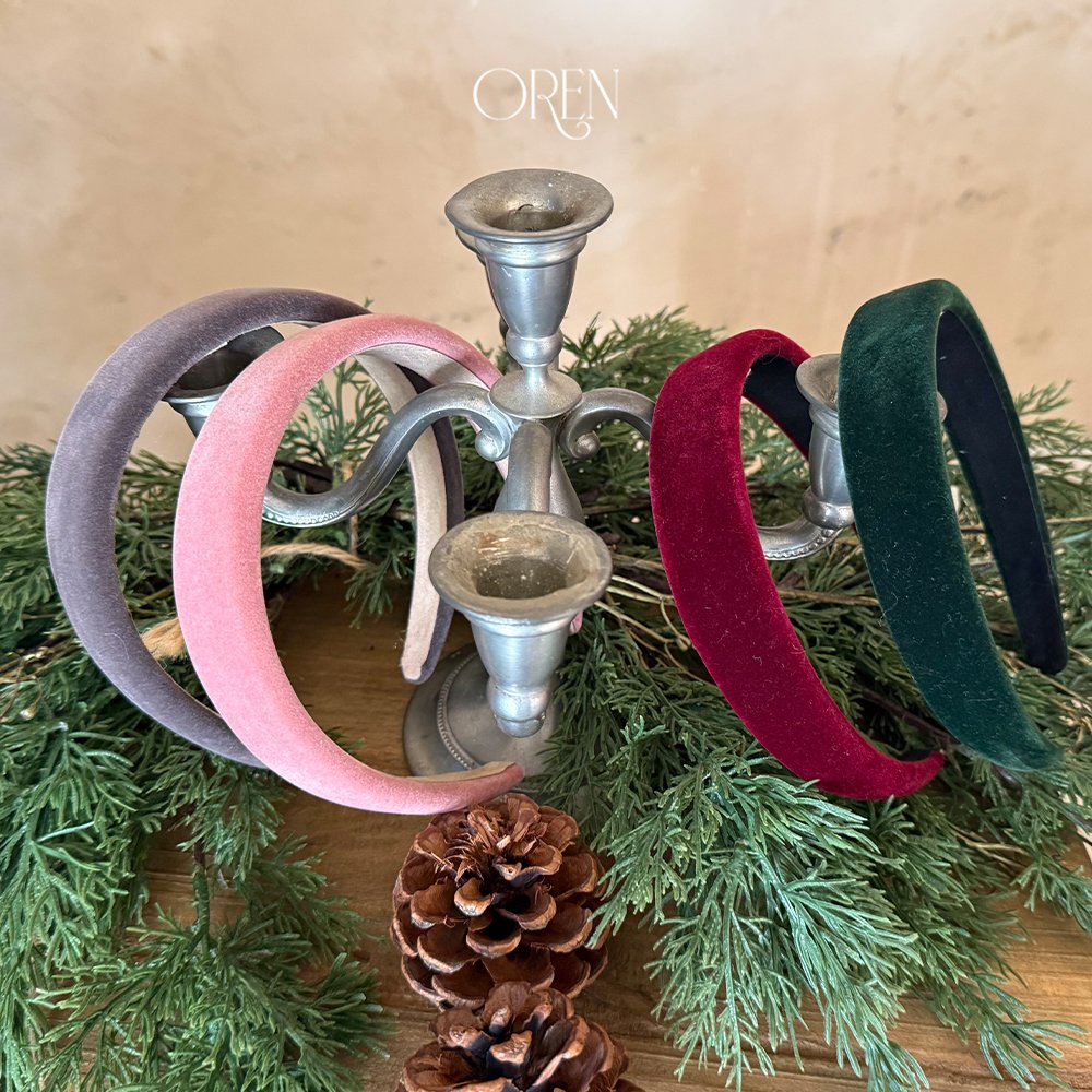 Velvet Hairband-OREN-22