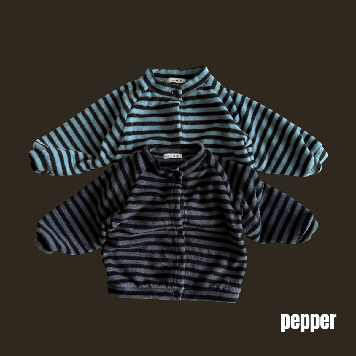 Oreo Cardigan & Fleece Jogger-PEPPER-7
