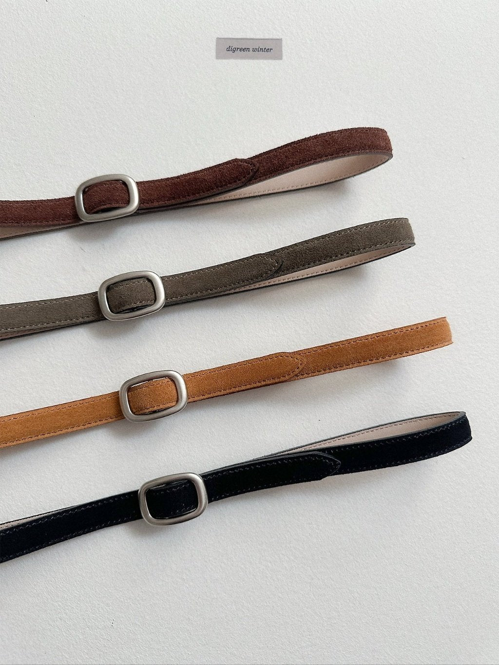 Suede Belt-digreen-53