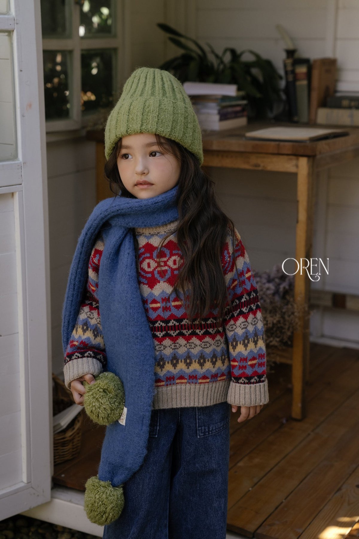 Adeline Multi Wool Knit-OREN-15