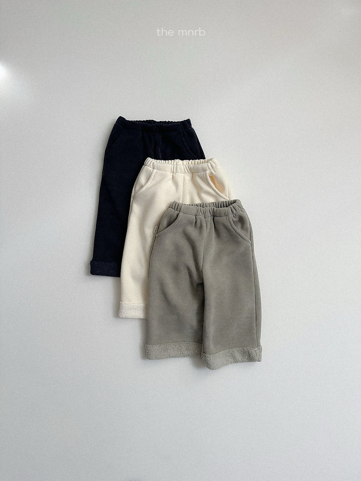 Roll-up Straight Pants-minirobe-18