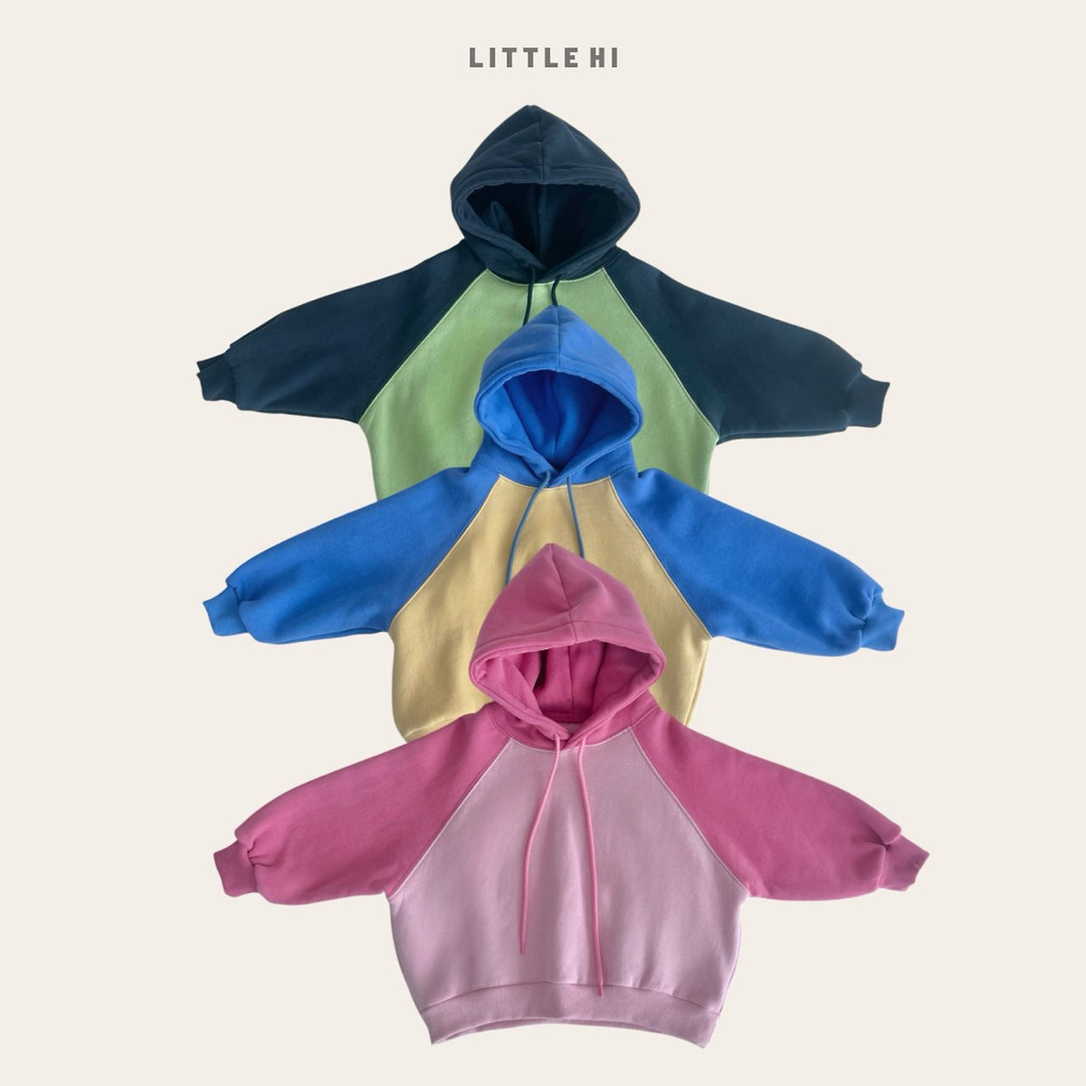 Candy Raglan Hoodie-Little Hi-21