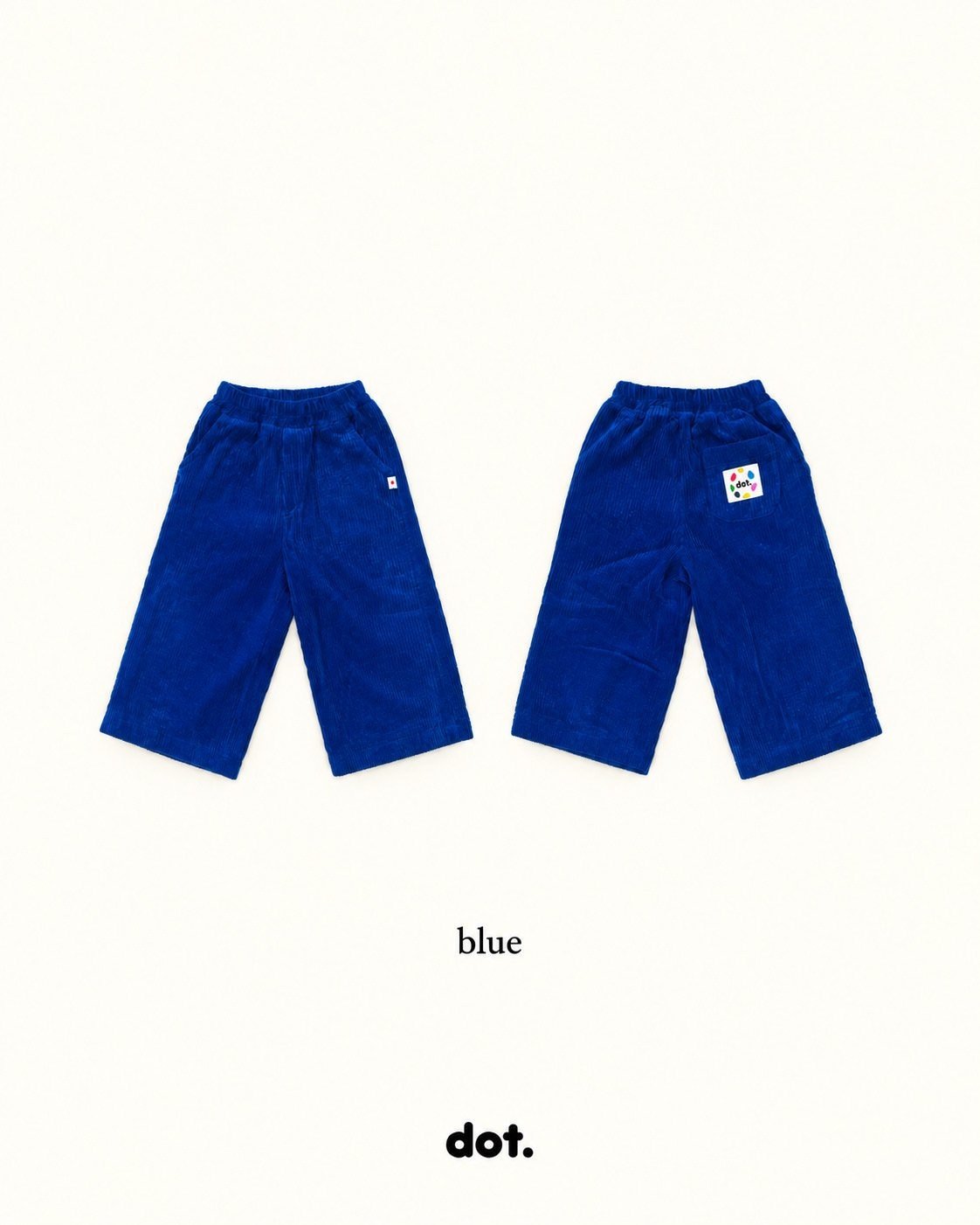 Soft Wide Corduroy Pants-dot.-1