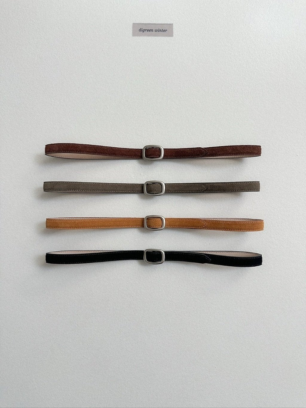 Suede Belt-digreen-53