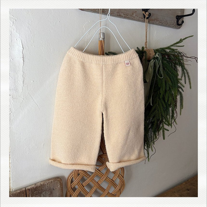 Soft Knit Pants and Latte Cardigan-CHIP-49