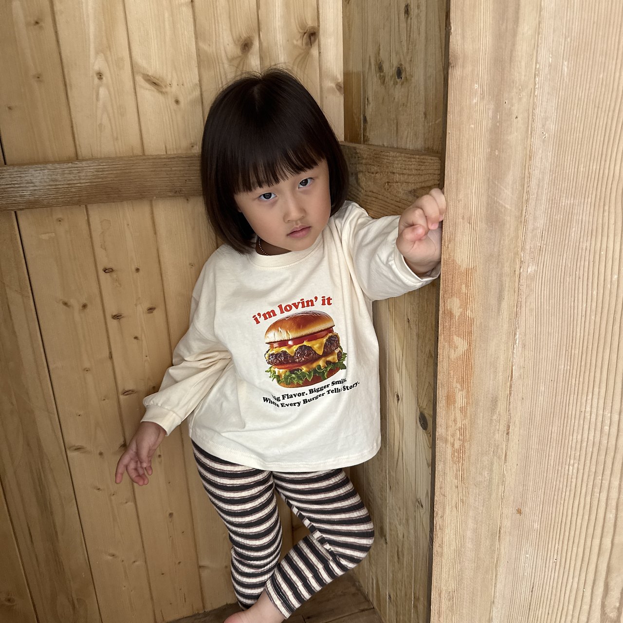Burger Long-Sleeve T-Shirt-nightbebe-7