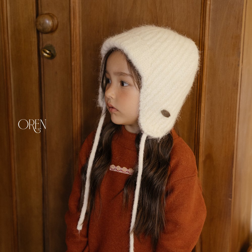 Flip Knit Brim Beanie-OREN-12