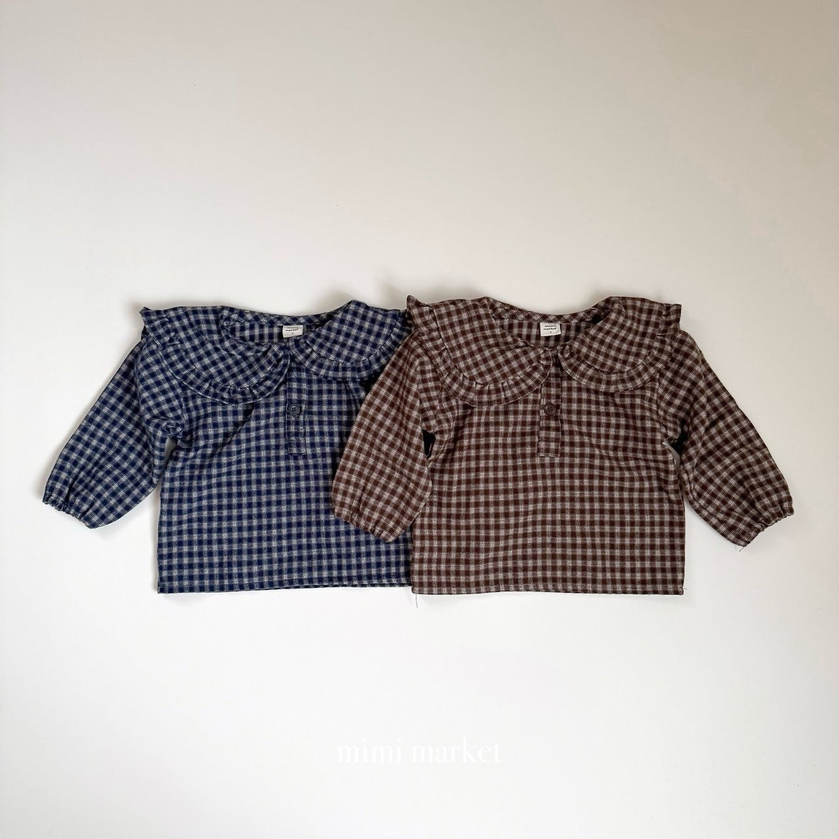 Check Frill Collar-mimimarket-4