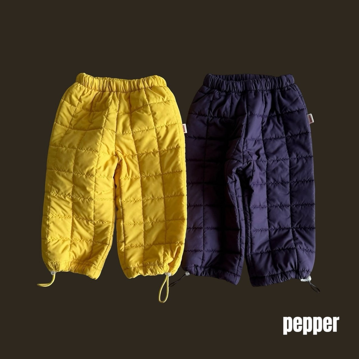 Square Padded Pants & Beatles Padded Jacket-PEPPER-13