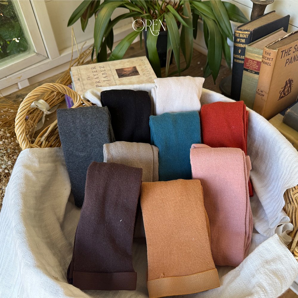 Forest Colorband Tights-OREN-17