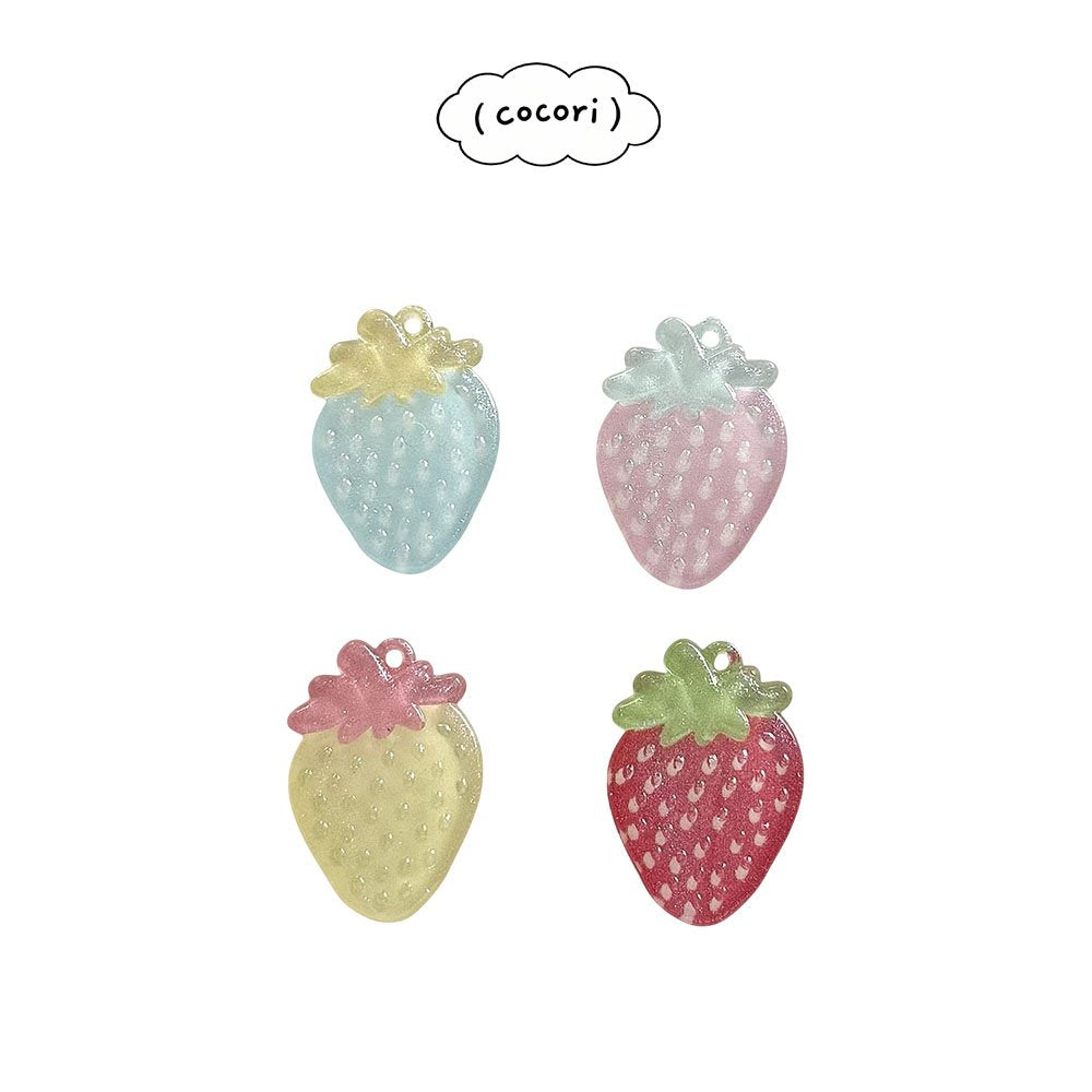 Strawberry Charm DIY (10 Pieces)-COCORI by nightbebe-9