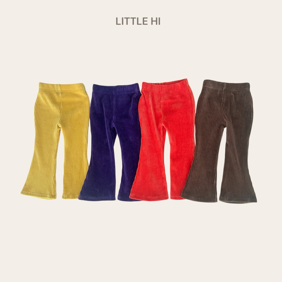 Velour Pop Bootcut-Little Hi-17