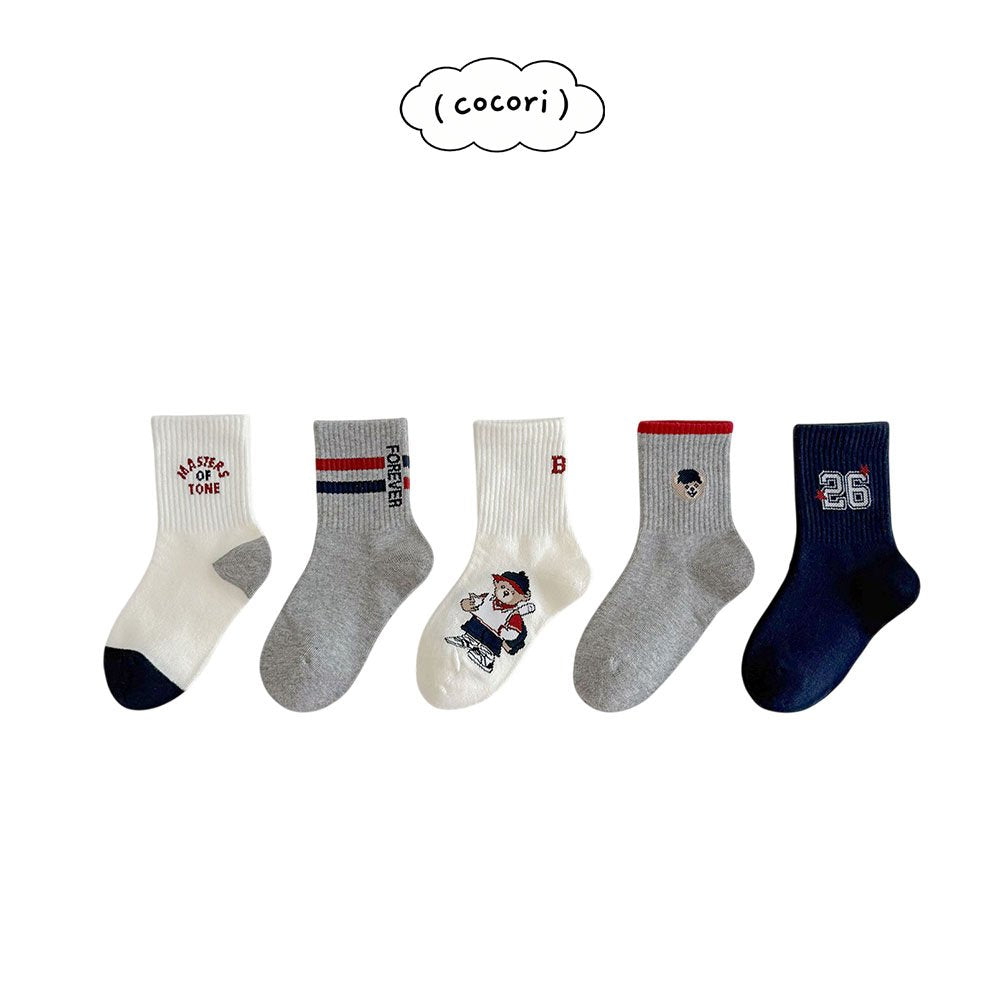Bear Socks Set-COCORI by nightbebe-6