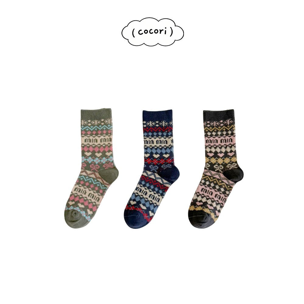 Nordic Socks Set-COCORI by nightbebe-32