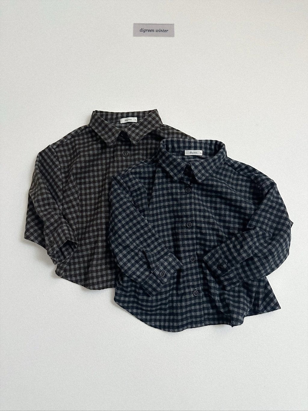 Mona Check Shirt-digreen-43
