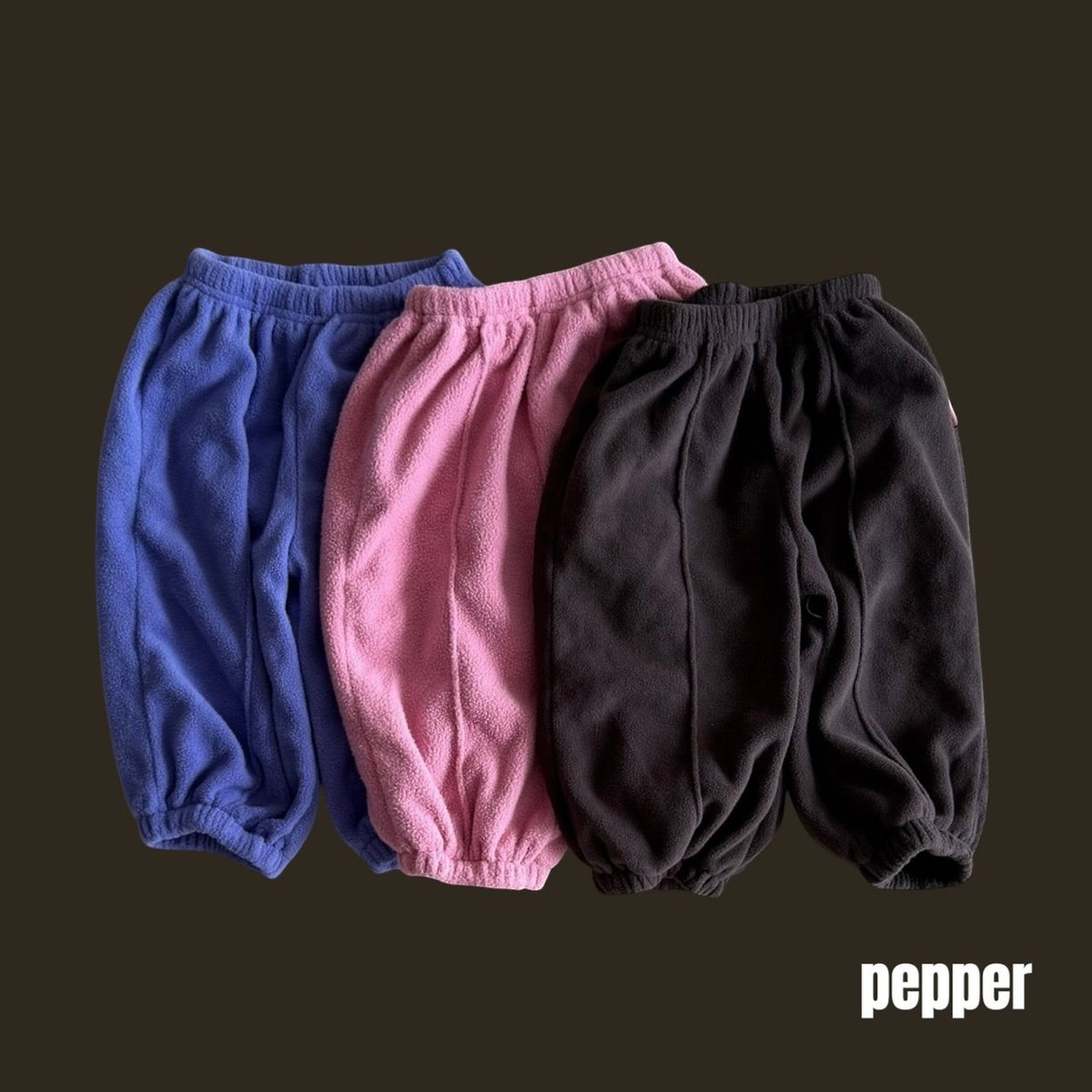 Pleated Jogger & Mink Bootcut Pants-PEPPER-3