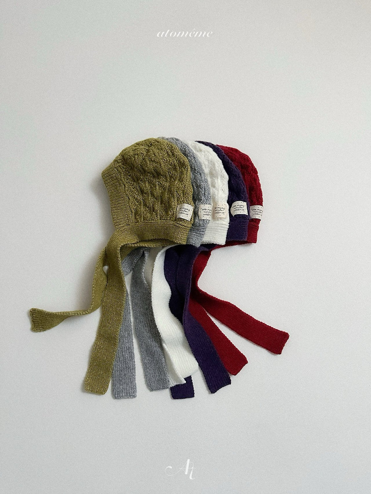 Knit Muffler Bonnet-atomeme-32