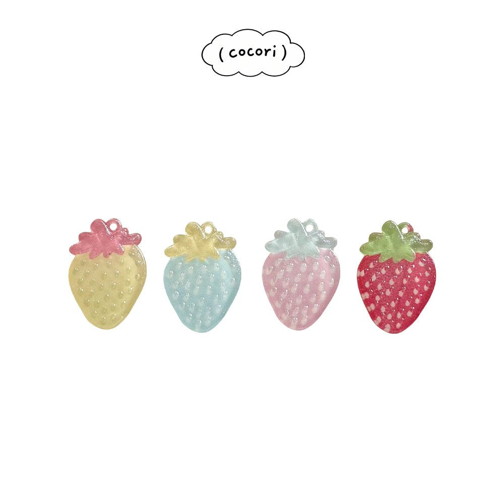 Strawberry Charm DIY (10 Pieces)-COCORI by nightbebe-9