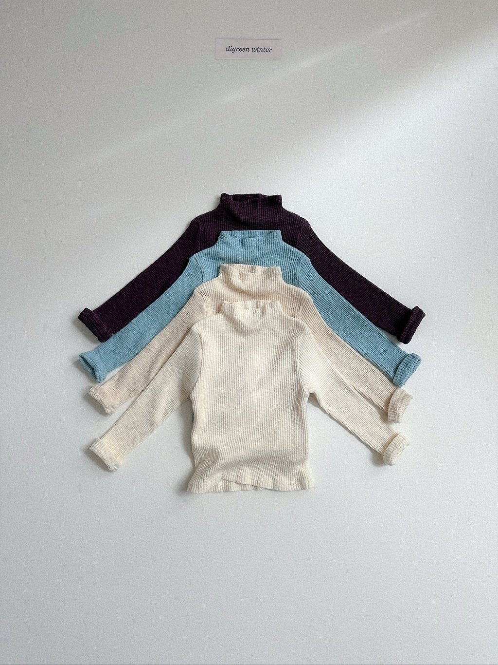 Taupe Turtle-neck Tee-digreen-32